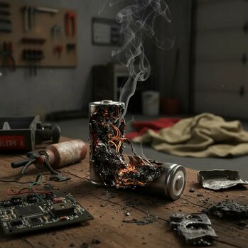 Что произойдет, если перезарядить аккумулятор 18650? Риски и последствия.