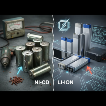 Разница между Ni-Cd и Li-Ion аккумуляторными элементами: что важно знать?
