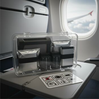 Советы по транспортировке и хранению аккумуляторов в самолете.