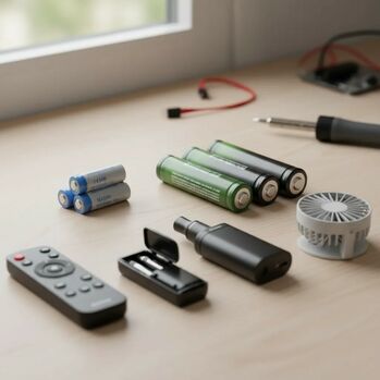 Сравнение литиевых аккумуляторов формата 14500 и 18650 для небольших устройств.