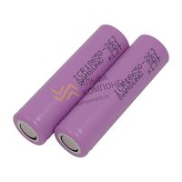 Фото ICR18650-26J 2600mAh (9.36Wh) 3.6V 5.2A Li-Ion Samsung