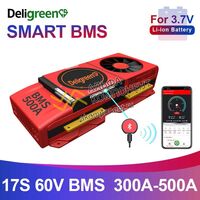 Фото Deligreen, Li-ion Smart BMS, 17S, 300A, 400A, 500A (Умная BMS с кулером)