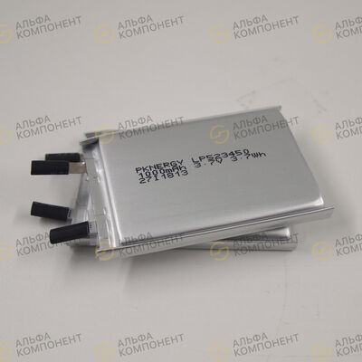 Фото Аккумулятор литий-полимерный LP523450 1000mAh 3.7V PKNERGY