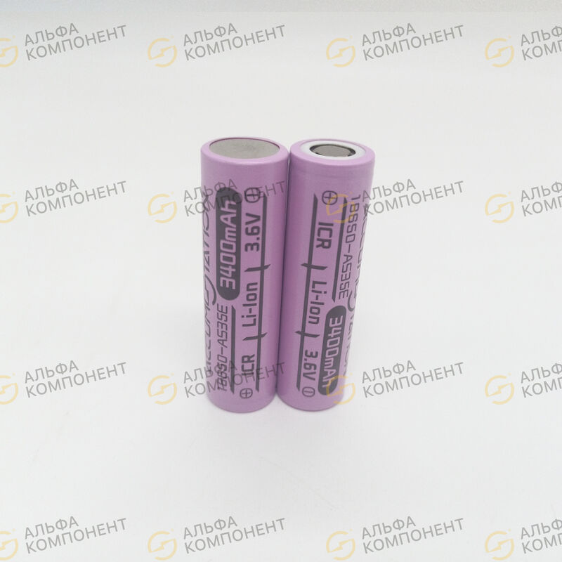 Фото 18650-AS35E 3400mAh (12.24Wh) 3,6V 10A Li-Ion AccumStation